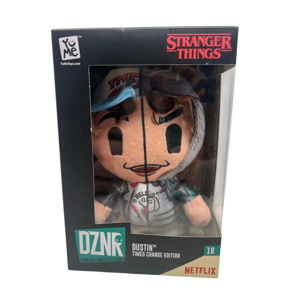 YuMe Stranger Things Dustin Times Change Edition DZNR Plush Collectible Netflix